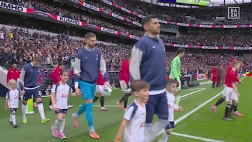 Resumen del Tottenham vs Manchester United, jornada 11 de la Premier League 25-26