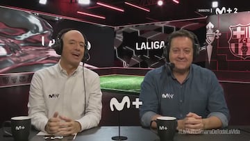 El histórico inicio de Daimiel y Guille en su debut de narradores de LaLiga: primer minuto y primera frase para el recuerdo