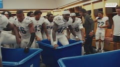 Locker room mayhem: Dolphins go off after huge win vs. Bills