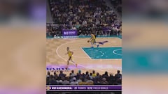 El tiro de Doncic desde su propio tiro libre que deben ver: 10M de visitas en menos de dos horas