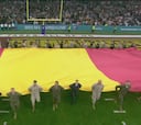 El sentido homenaje de la NFL a la UME que ha visto todo Estados Unidos: retumbó el himno español como pocas veces