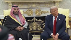 Trump snaps when reporter raises murder accusations against Saudi Prince