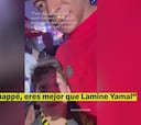 Un niño para a Mbappé en Dubai y le suelta “eres mejor que Lamine Yamal”: su reacción es para verla
