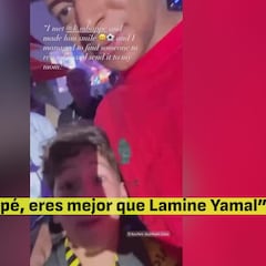 Un niño para a Mbappé en Dubai y le suelta “eres mejor que Lamine Yamal”: su reacción es para verla