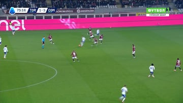 Nico Paz sigue asombrando a Europa con recursos infinitos: golazo con una pillería que tienen que ver