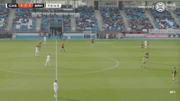 ¡Qué escándalo de jugador es Thiago Pitarch! Alucinen con su jugadón para el gol de la victoria del Castilla