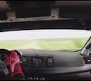 Un coche de Rally se queda sin frenos a 160 km/h: ya es viral la conversación antes de estrellarse