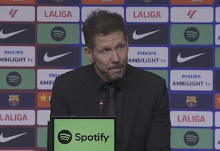 La sincera explicación de Simeone a la derrota