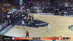 Desde 2018 no se veía nada igual y es una oda a una leyenda del baloncesto español: magia de Llull sobre la bocina para ganar