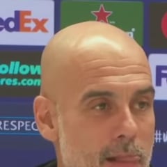 Y Pep ‘reventó’ el sarcasmo con esta respuesta a un periodista al que acabó guiñando el ojo: “Ya tienes titular”