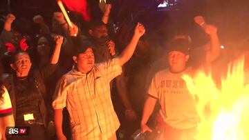 Protestas en Honduras contra los resultados de las elecciones