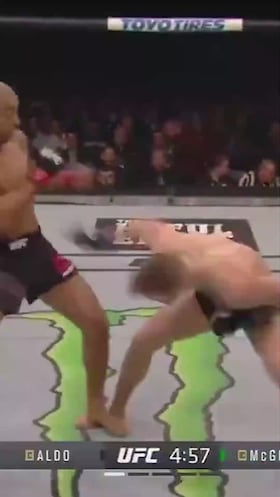 10 años del día que McGregor se convirtió en un estrella: el KO más espectacular de la historia