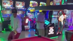 La última del padre de Lamine en una sala de billares: es un ‘show’ constante