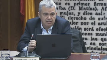 El ‘zasca’ viral de María Caballero cuando Santos Cerdán pide respeto hacia su mujer