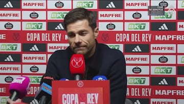 El lapsus de Xabi con el calendario en un momento en el que no le pasan ni una