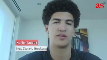 Karim López: “Siempre he visto como una realidad llegar a la NBA”
