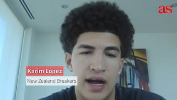 Karim López: “Siempre he visto como una realidad llegar a la NBA”