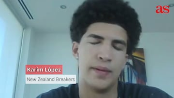 Karim López: “Siempre he visto como una realidad llegar a la NBA”