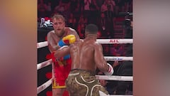 Así fue el brutal KO de Anthony Joshua a Jake Paul: mandíbula rota y la cara hecha un estropicio