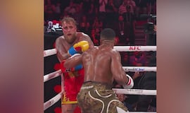 Así fue el brutal KO de Anthony Joshua a Jake Paul: mandíbula rota y la cara hecha un estropicio