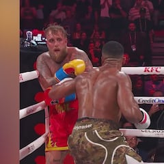 Anthony Joshua’s brutal KO of Jake Paul: broken jaw and a destroyed face