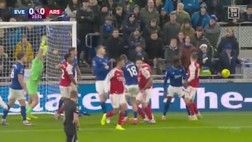 Resumen del Everton vs Arsenal de la Premier League 25-26