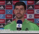 El mejor del equipo es el único que dice lo que todo el mundo piensa: Courtois y un discurso que aplaude el madridismo