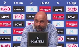 El entrenador del Espanyol deja este recado a una periodista de TV3 a cuenta del Barça