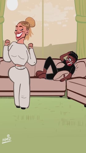 Los dibujos más virales se ‘mofan’ de las navidades de Vinicius con Virginia: para no parar de reír