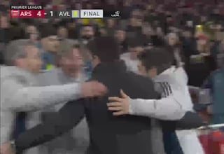 Vean la escena entre Emery y Arteta donde saltaron chispas: todo Inglaterra hablando de ello…