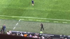 Hubo epílogo del pique Simeone vs Vinicius con el ‘7′ esperando al entrenador en la banda cuando pitó el árbitro