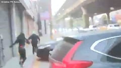 ¡México superando la IA! El video de un policía de tránsito perseguido por una reportera