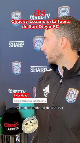 Chucky Lozano no continuará en San Diego FC