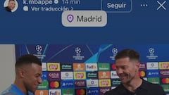 La primera reacción de Mbappé a la destitución de Xabi Alonso: sumamente cariñoso