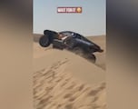 Es una de las imágenes del Dakar y es tan espectacular como terrorífica: vean lo que le ocurrió a Sainz