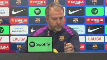 Flick: “¿Dro? Hay gente en su entorno que quizá les incita, no quiero decir más”