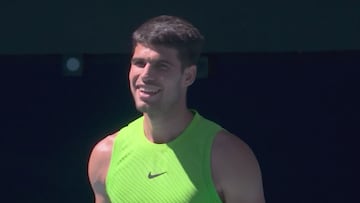 El grito sobre Nadal de un aficionado a Alcaraz justo antes de sacar que desató las risas del público: es una genialidad