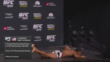 Un peleador de UFC se desmaya justo tras pasar el pesaje y reaviva el debate por la salud: terrible