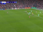 Una daga doble a España: el gol del Sporting que ‘mata’ a la vez al Athletic y Madrid hay que verlo