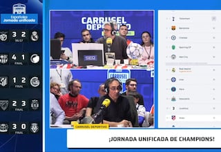 Que lo escuchen todos en el Madrid: Romero y Garrido, con bala en la narración del gol del portero del Benfica