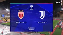 Resumen del Mónaco vs Juventus, jornada 8 de la Champions League 25-26