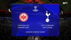 Resumen y goles del Eintracht vs Tottenham, jornada 8 de la Champions League 25-26
