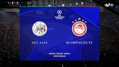 Resumen y goles del Ajax vs Olympiacos, jornada 8 de la Champions League 25-26