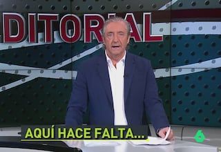Pedrerol explota contra la actitud de los jugadores del Madrid, pide un entrenador y deja un final de editorial explosivo