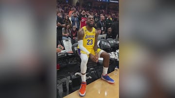 Emotional LeBron James watches heartfelt Cleveland tribute video