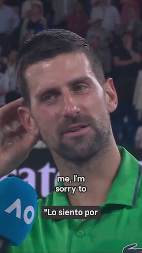 Djokovic confiesa lo que le había dicho a Alcaraz antes de saltar a la pista: el estadio entero, a carcajada limpia