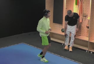 Las 9:18 y Alcaraz ya era viral en todo el planeta por lo que hace justo antes de su primera final de Australia: alucinen