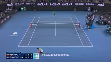Honor, gloria y, sobre todo, infinitas gracias: Djokovic emocionó a España con su gesto de pleitesía a Alcaraz