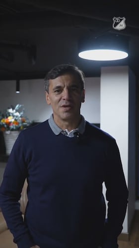 Fabián Bustos: “Necesitamos el apoyo de todos para sacar adelante a Millonarios”