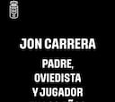 El emotivo vídeo del Oviedo sobre el legado oviedista de Jon Carrera a sus hijos: pelos de punta